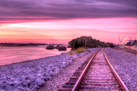 Tracks at Sunset 4981