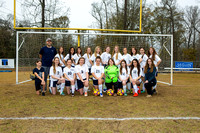 2016-17 CLA Girls Soccer Team & Individual photos